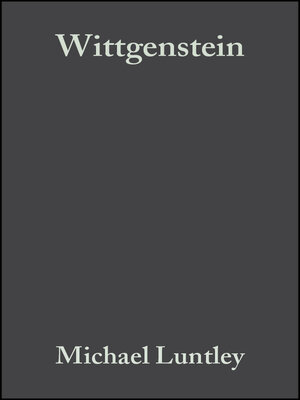 cover image of Wittgenstein